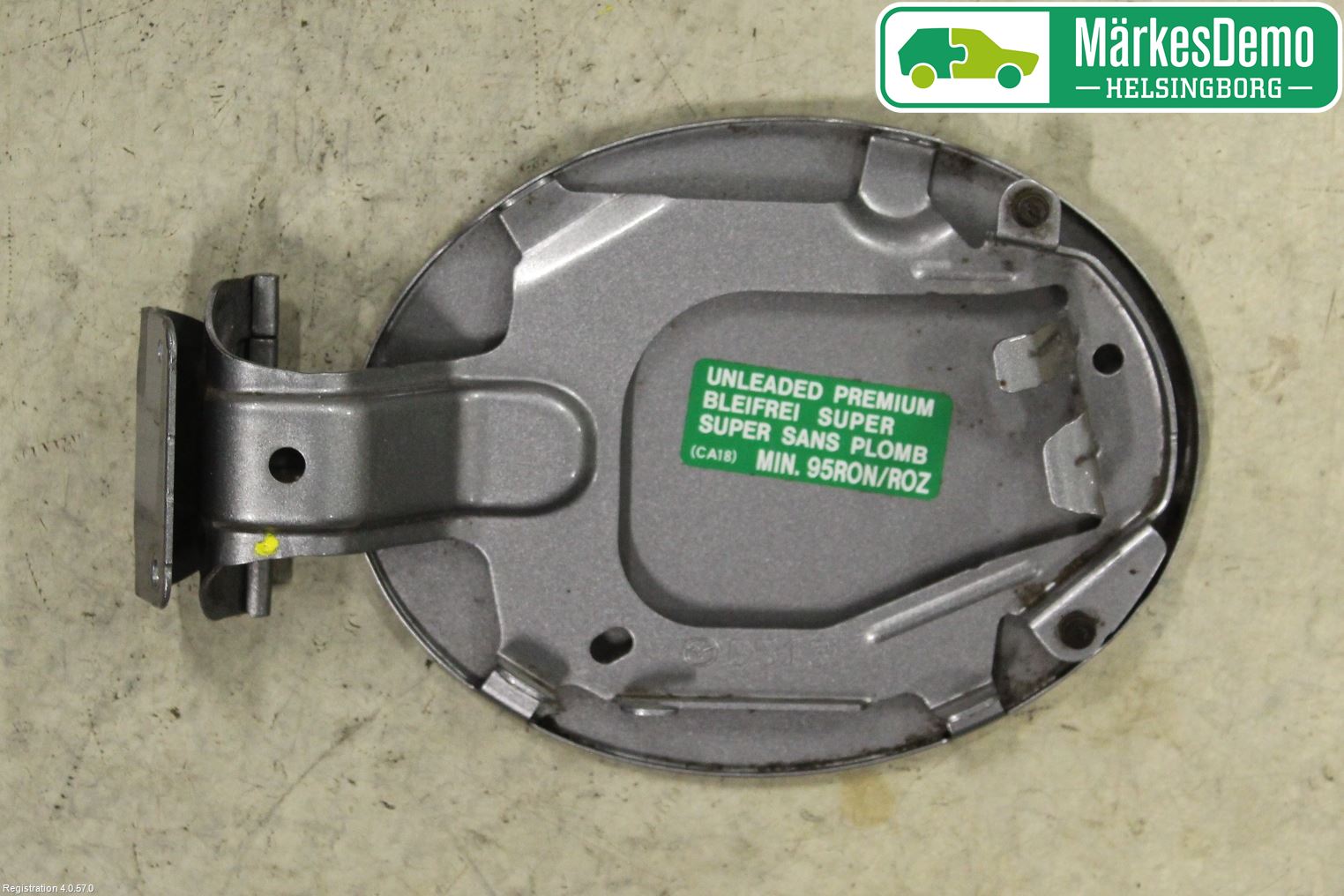 Mazda 5 10-18 Drivstoff Tankluke