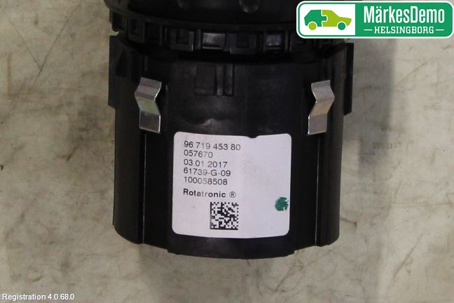 Citroen BERLINGO 08-18 Bryter Gearkasse