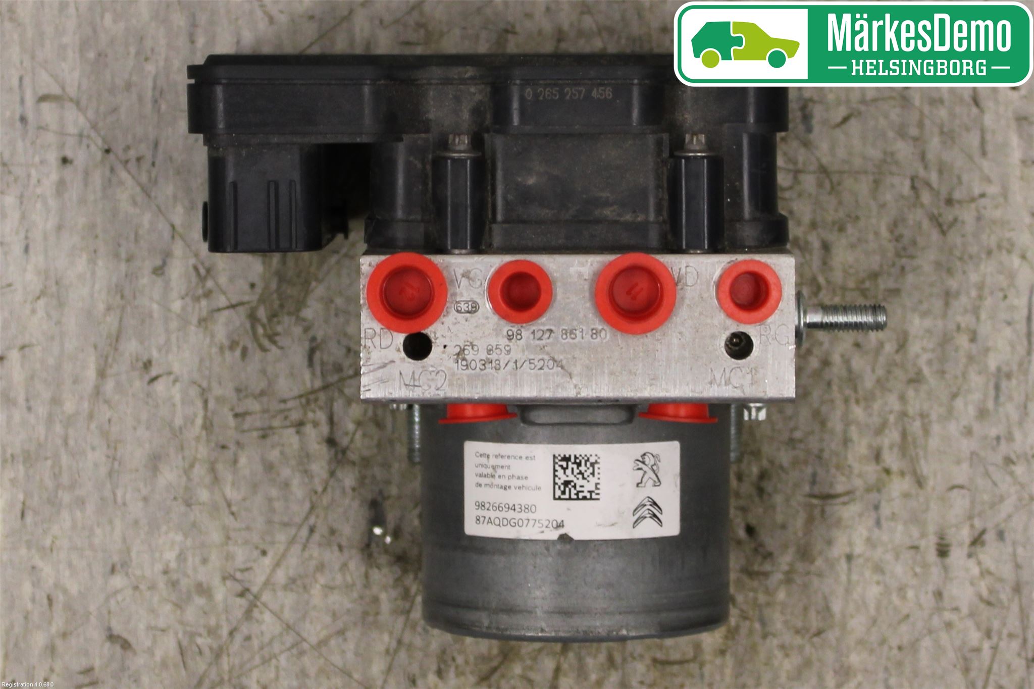 Citroen C4 SPACETOURER 19-22 Abs Hydraulikkaggregat