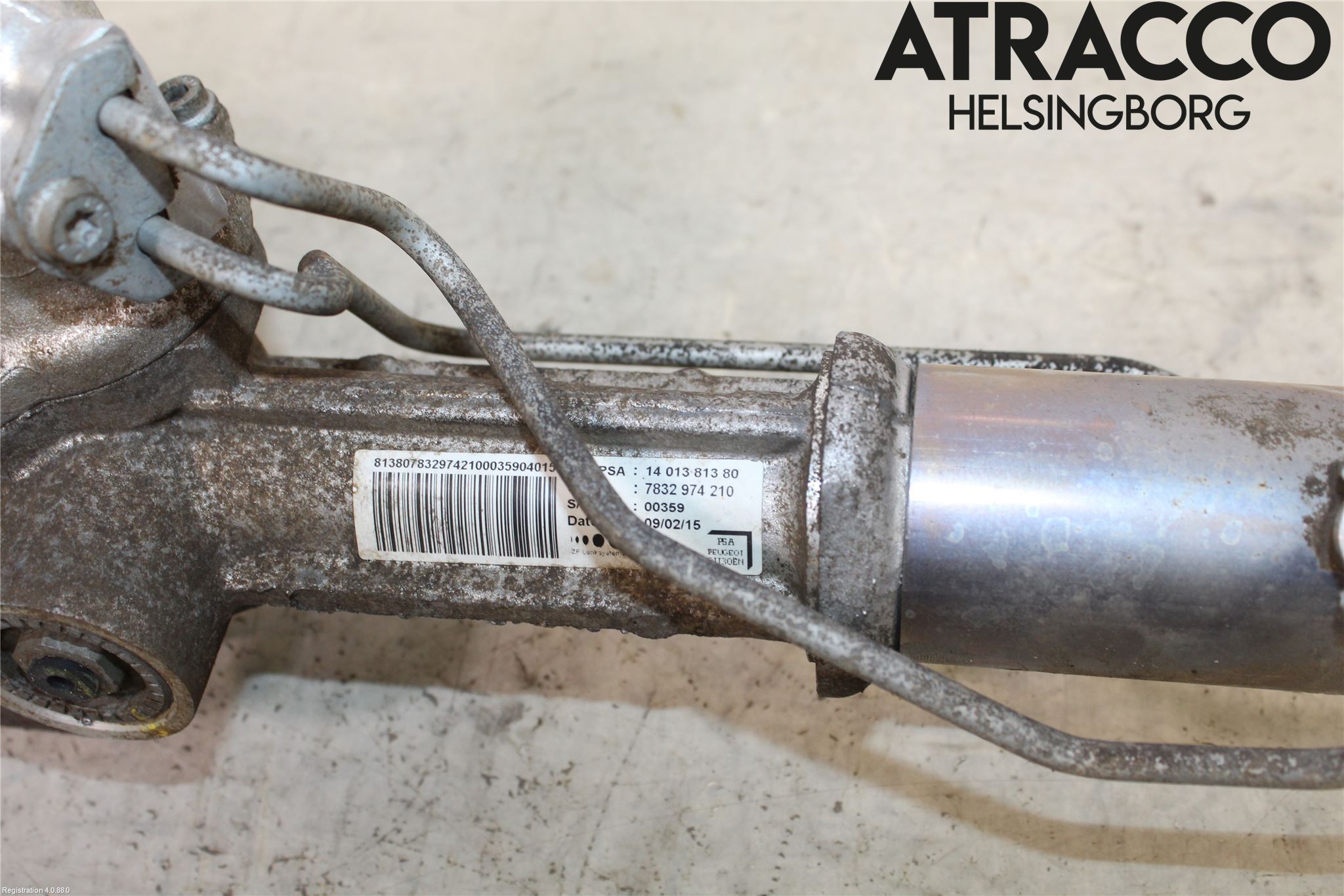 Fiat SCUDO 07-16 Servo Snekke - Tannstang