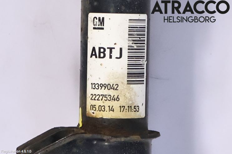 Opel CORSA D 07-14 Fjærbein Foran Høyre