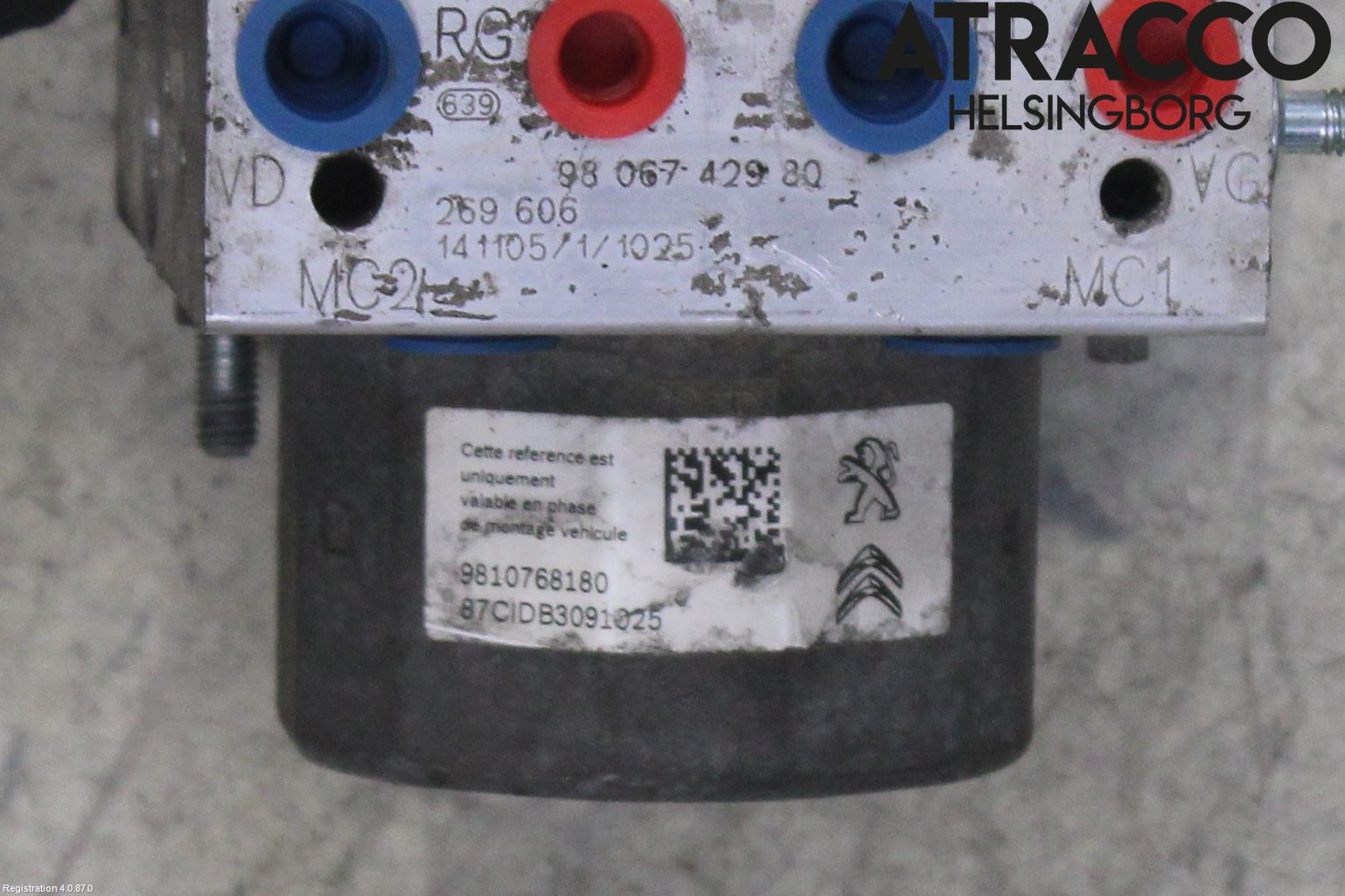 Peugeot 308 14-21 Abs Hydraulikkaggregat