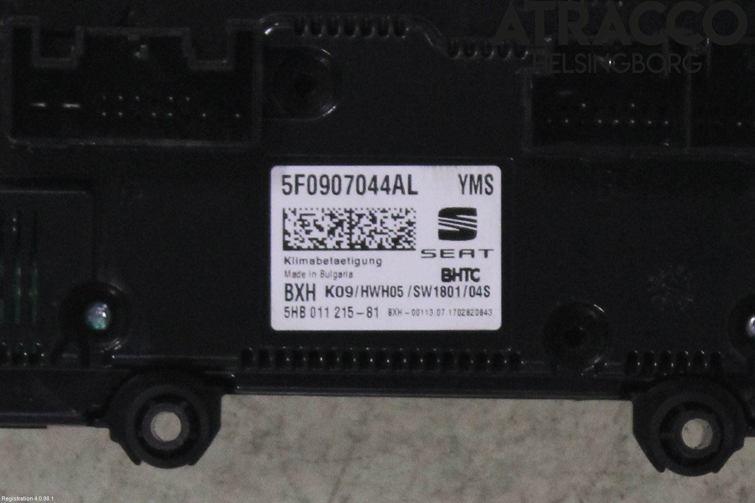 Seat LEON 13-20 Varme Ac Betjening-Display