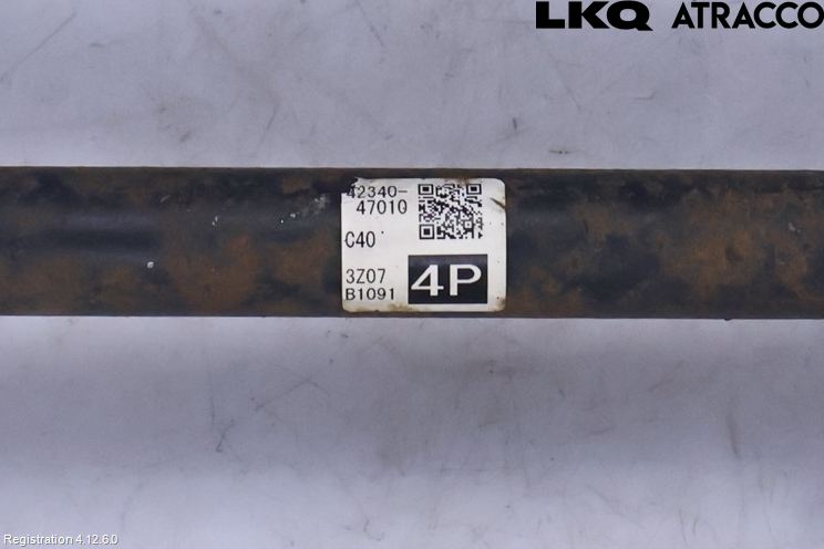 Toyota YARIS CROSS XP21 21- Drivaksel Bak Kompl Venstre
