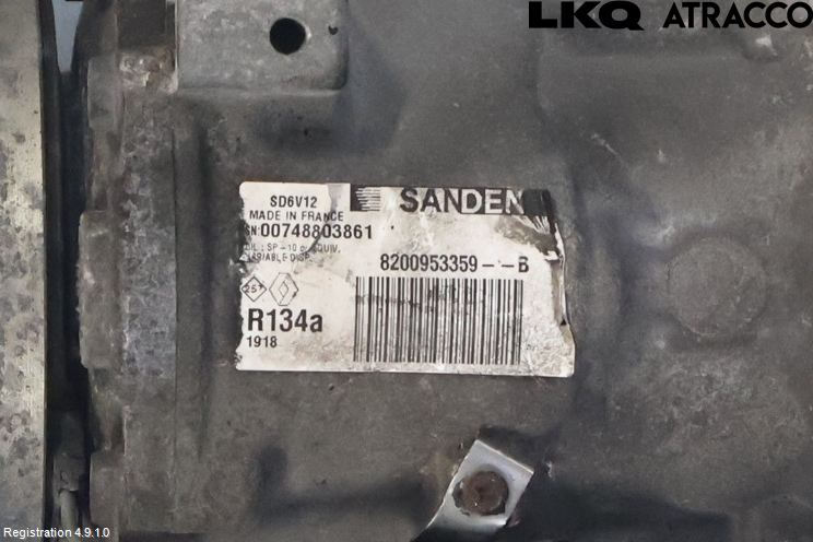 Mercedes-Benz MB CITAN (W415) 13-21 Varme Ac Kompressor