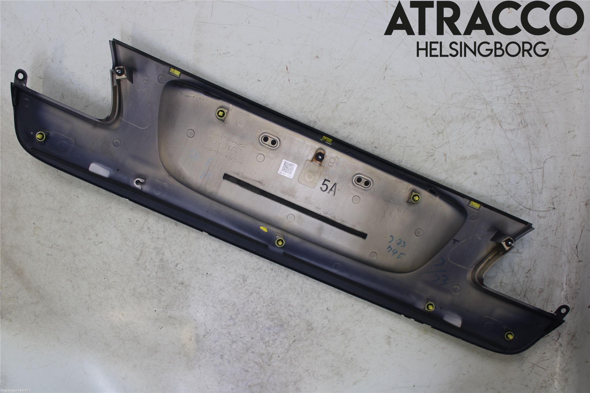 Lexus GS 300/430/450H 05-12 Refleksplate - Skiltplate
