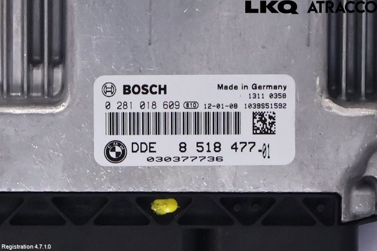 BMW 5 F10/F11/F18 09-17 Styreenhet Dieselpumpe