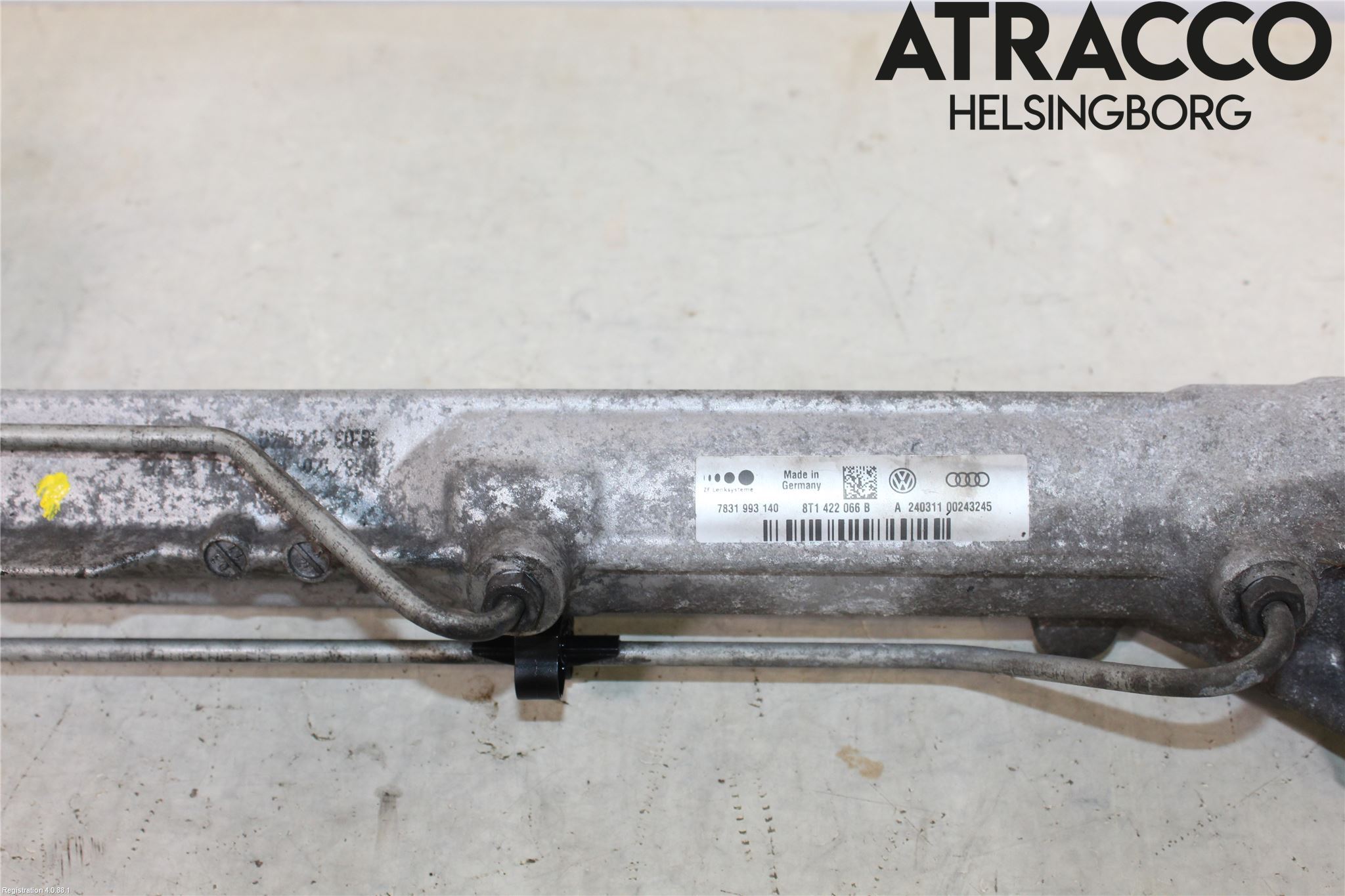 Audi A5 07-16 Servo Snekke - Tannstang