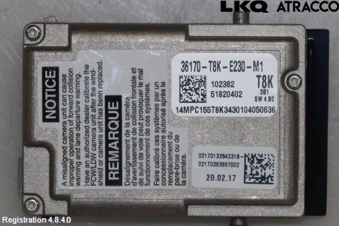 Honda HR-V 15-21 Sensor Kollisjonsbeskyttelse