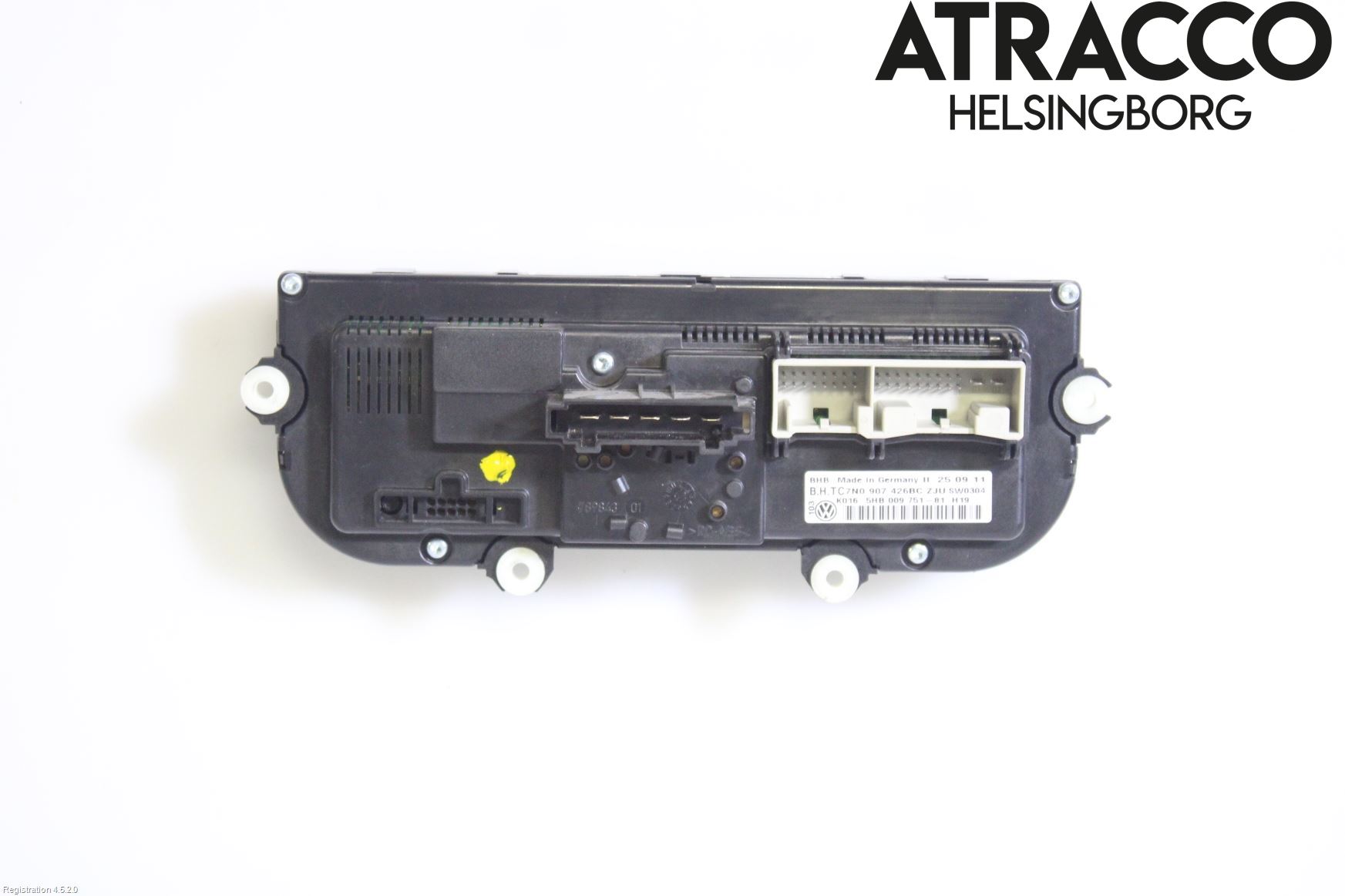 Volkswagen VW CADDY 11-15 Varme Ac Betjening-Display