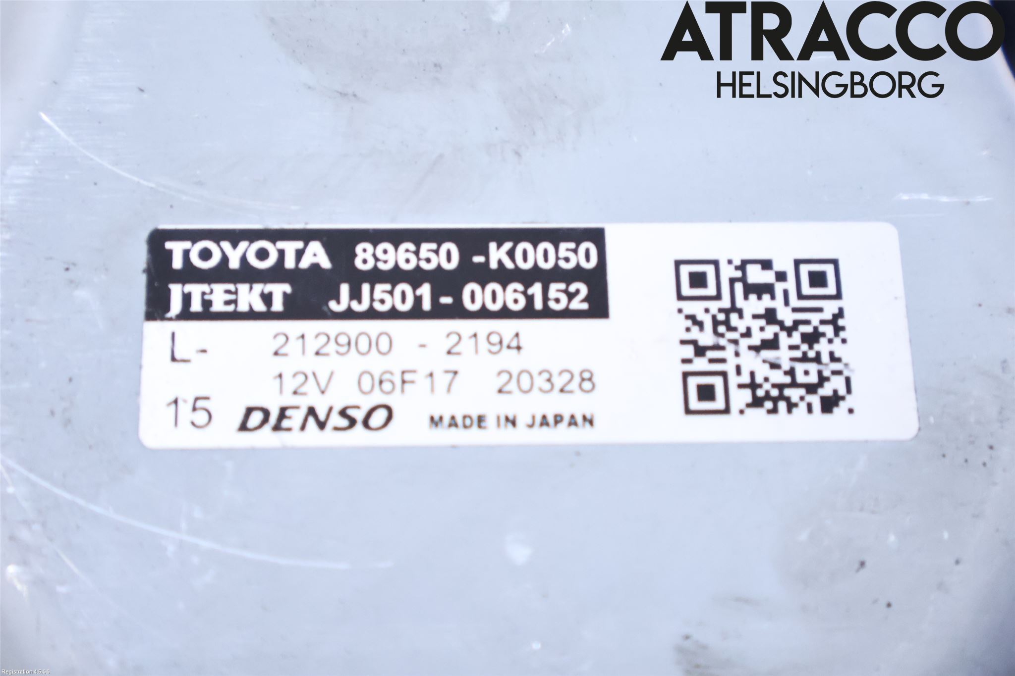 Toyota YARIS XP21 20- Servostyring Eletrisk Pumpe