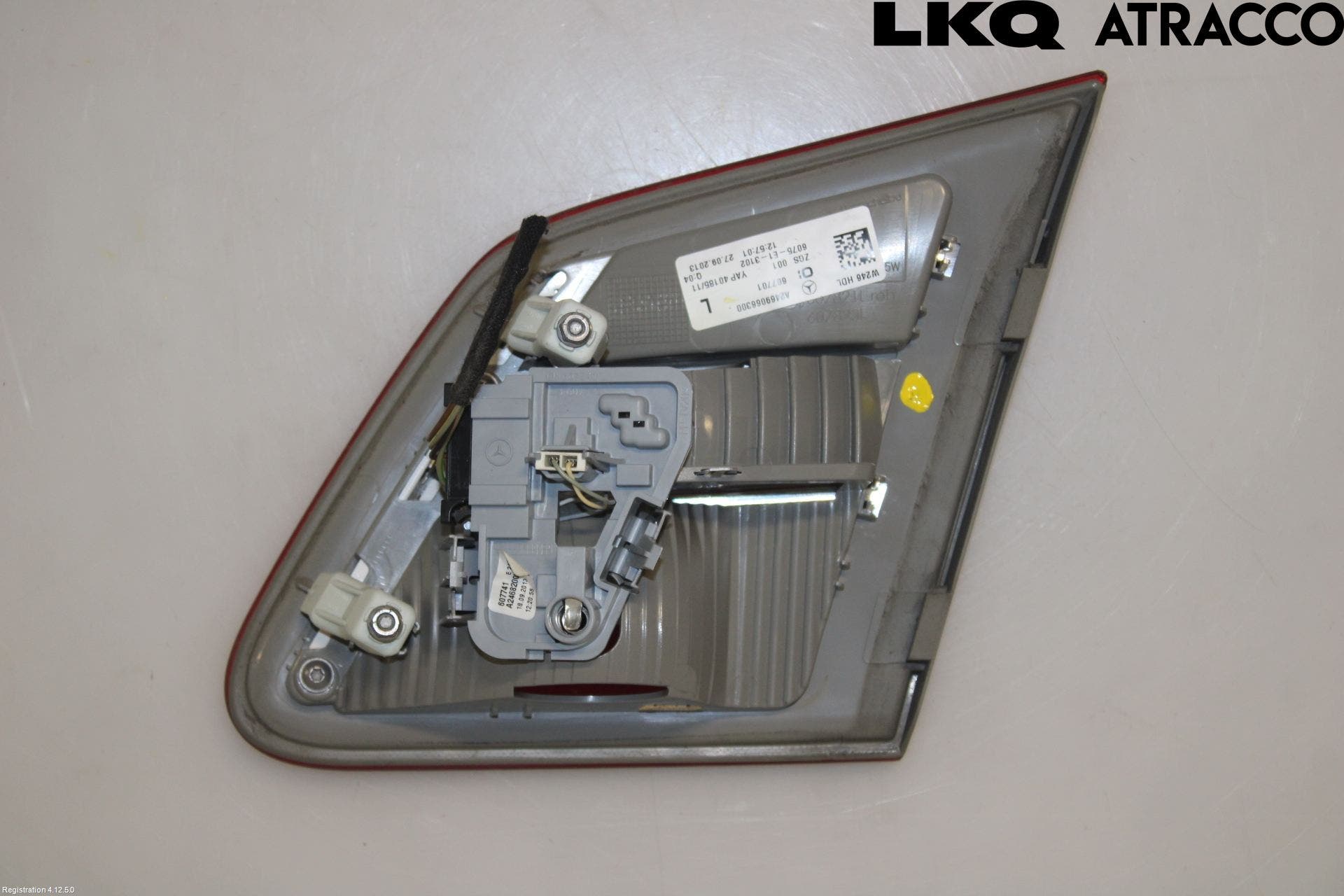 Mercedes-Benz MB B-KLASS (W246/W242) 12-19 Baklykt Venstre På Luke(Indre