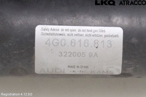 Audi A6/S6 4G 11-18 Fjæring Hydraulikklokke Bak