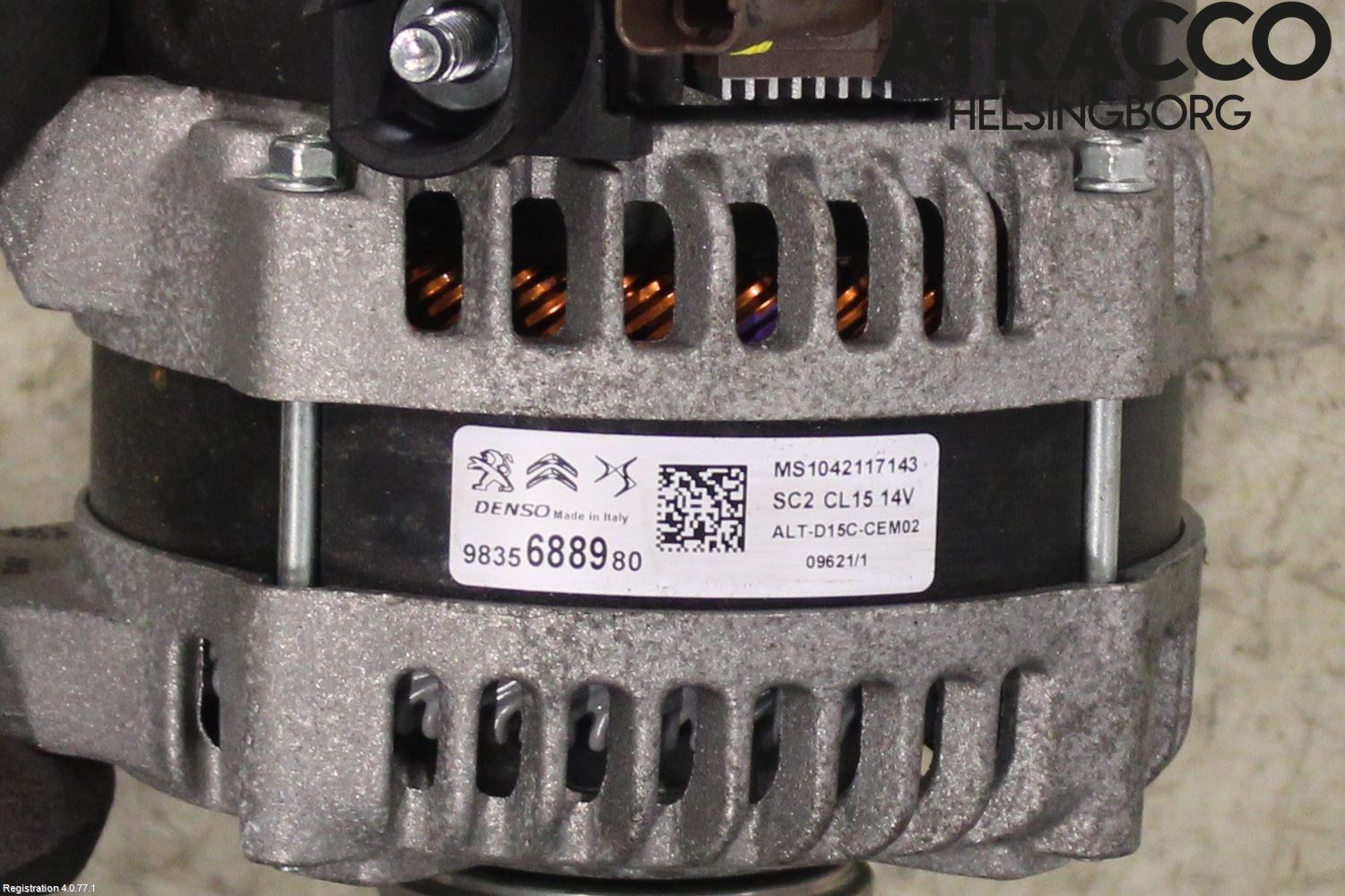 Citroen C4/E-C4 C4X/E-C4X III 21- Dynamo
