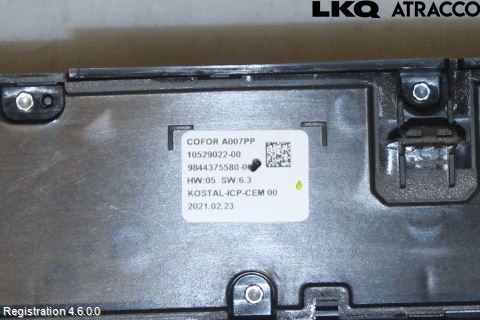 Citroen C4/E-C4 C4X/E-C4X III 21- Varme Ac Betjening-Display