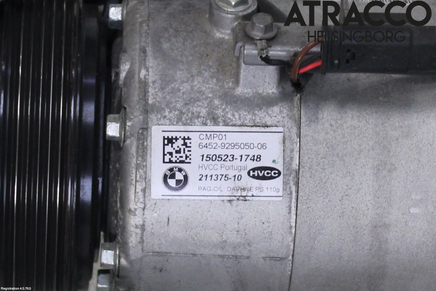 Mini ONE/COOPER 5DR F55 14-24 Varme Ac Kompressor