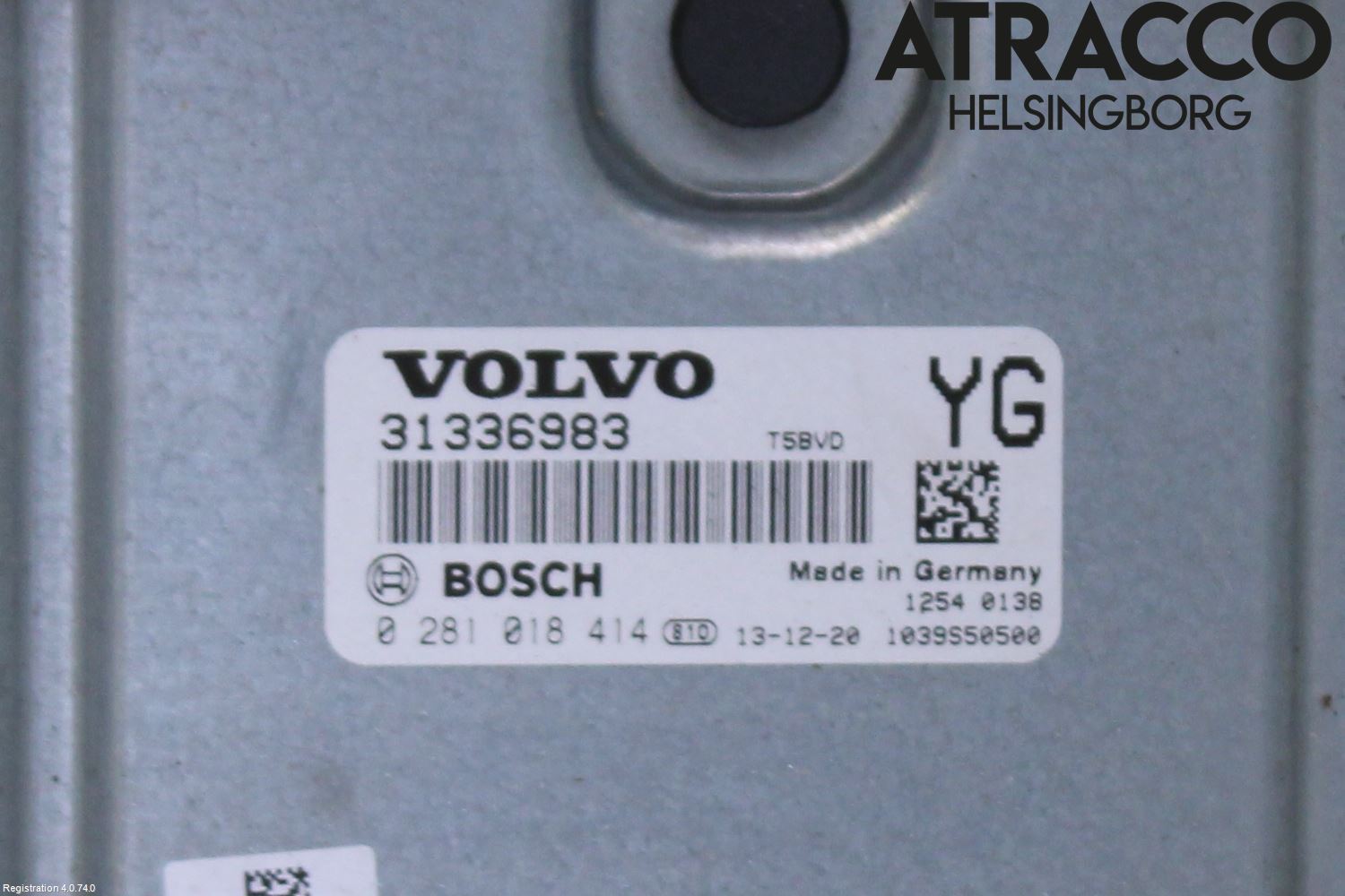 Volvo V60 14-18 Styreenhet Dieselpumpe