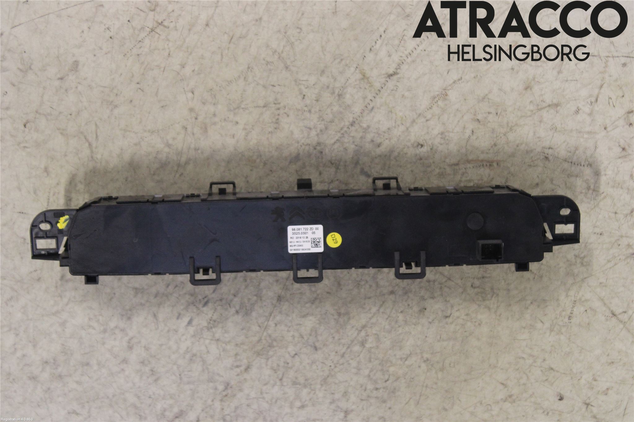 Peugeot EXPERT/E-EXPERT 17- Varme Ac Betjening-Display
