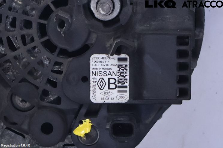 Nissan QASHQAI 14-17 Dynamo