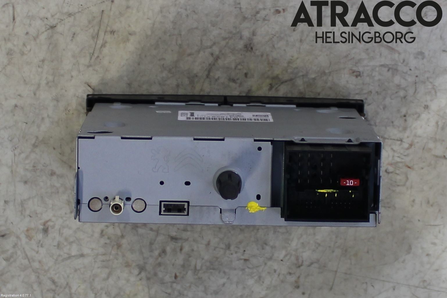 Citroen C3 10-17 Stereo Radio Med Cd
