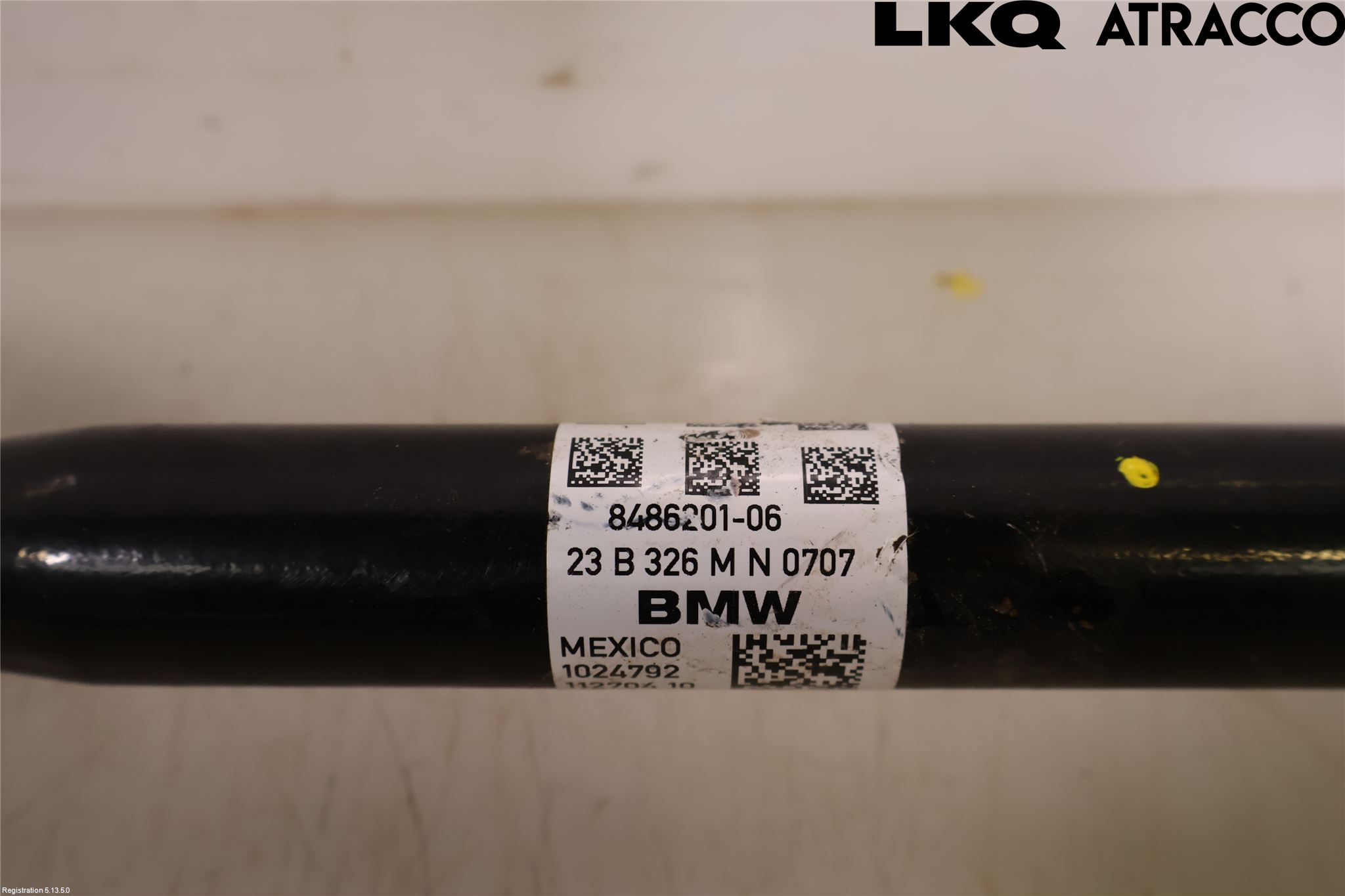 BMW X5 G05 18- Drivaksel Foran Kompl Venstre