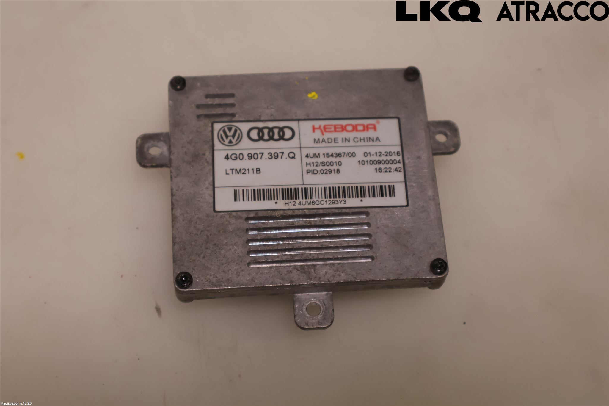 Skoda RAPID Styreenhet Xenon