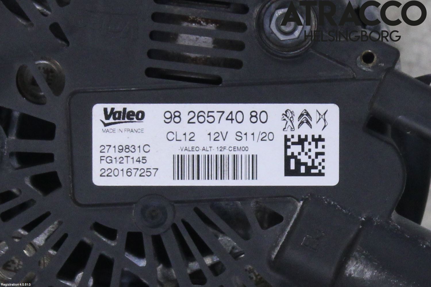 Peugeot 208/E-208 20- Dynamo