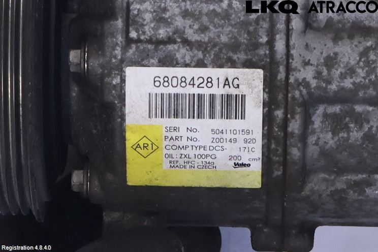 Fiat FREEMONT Varme Ac Kompressor