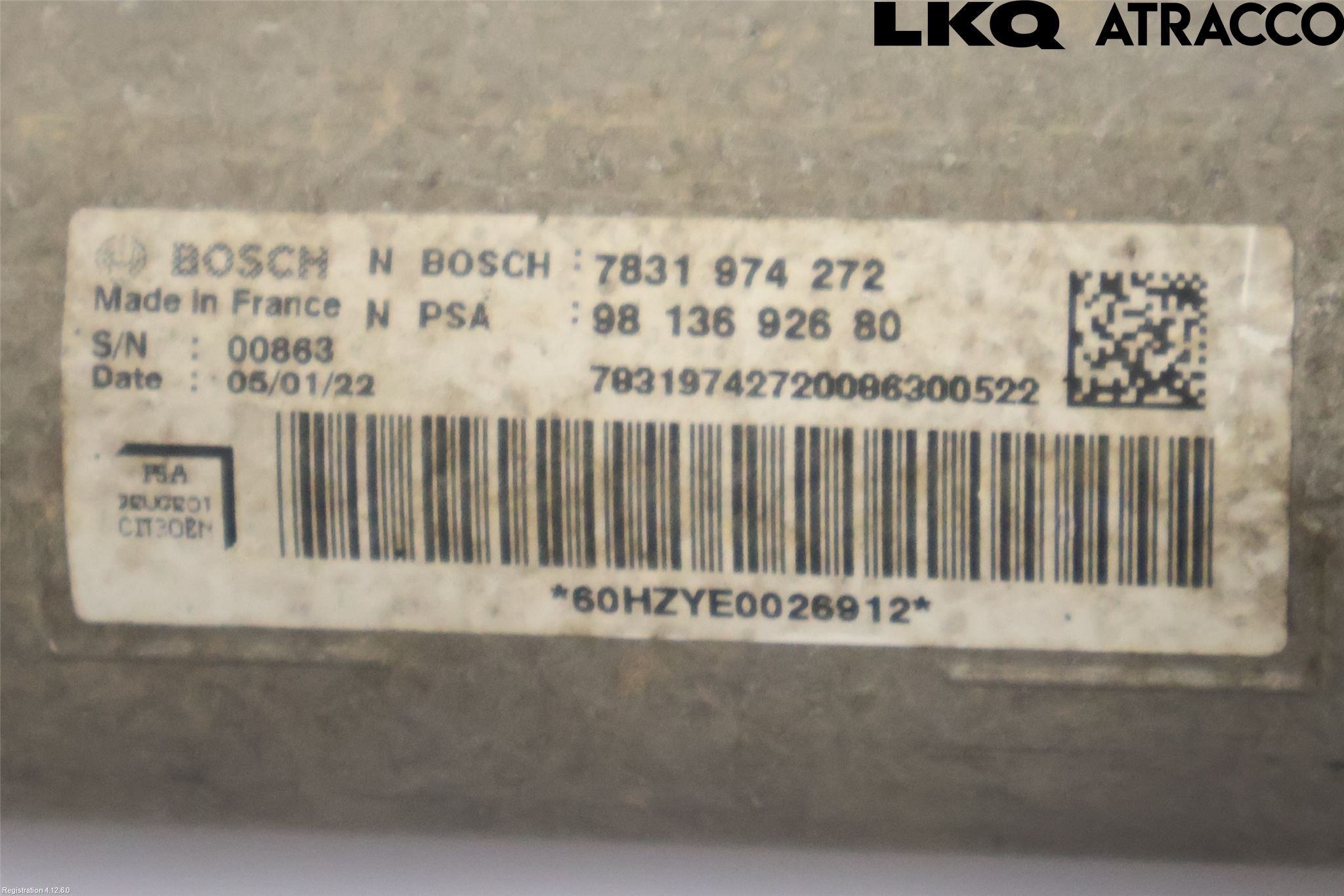 Toyota PROACE II 16- Servo Snekke - Tannstang