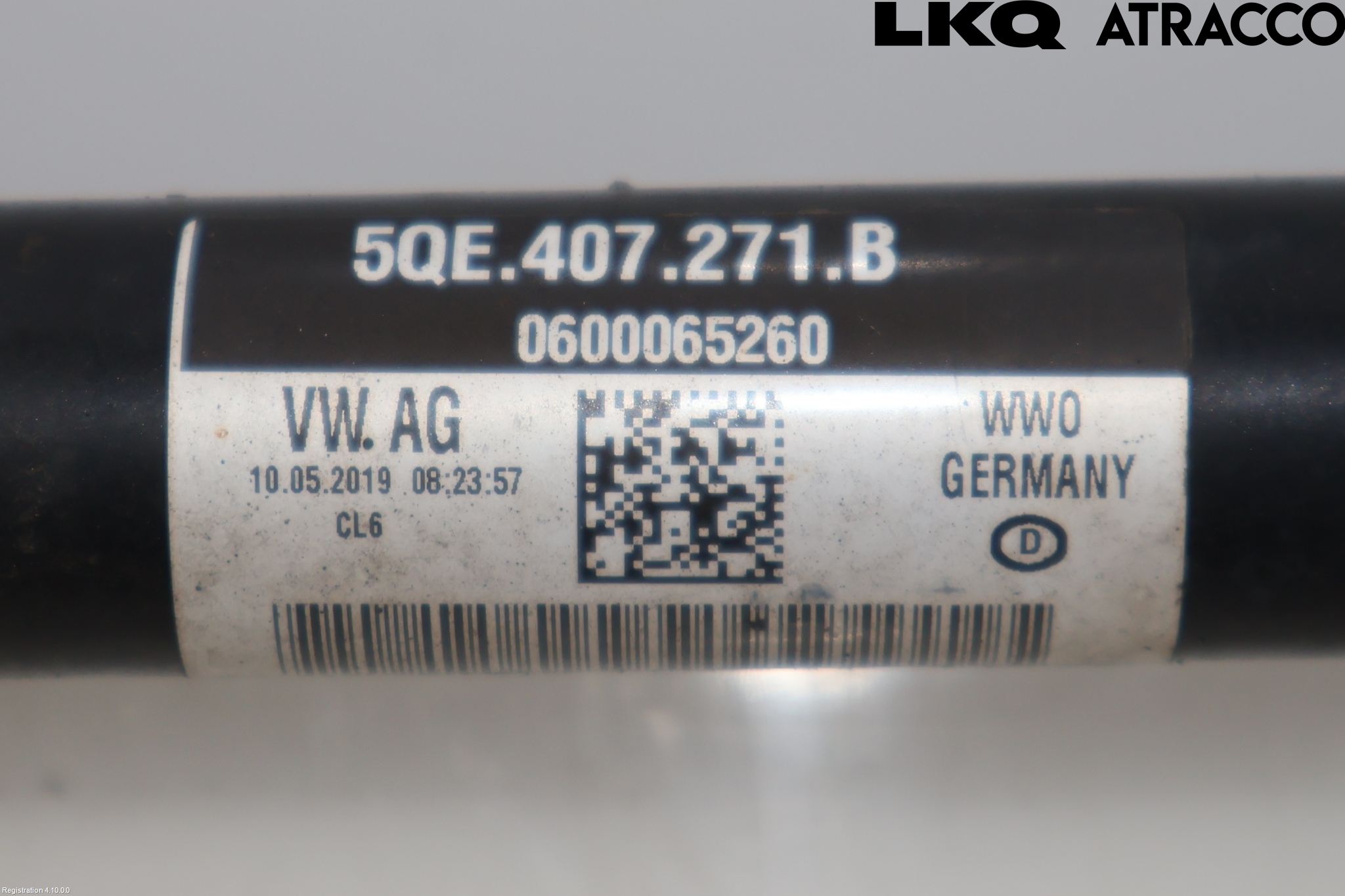Volkswagen VW GOLF / E-GOLF VII 13-20 Drivaksel Foran Kompl Venstre