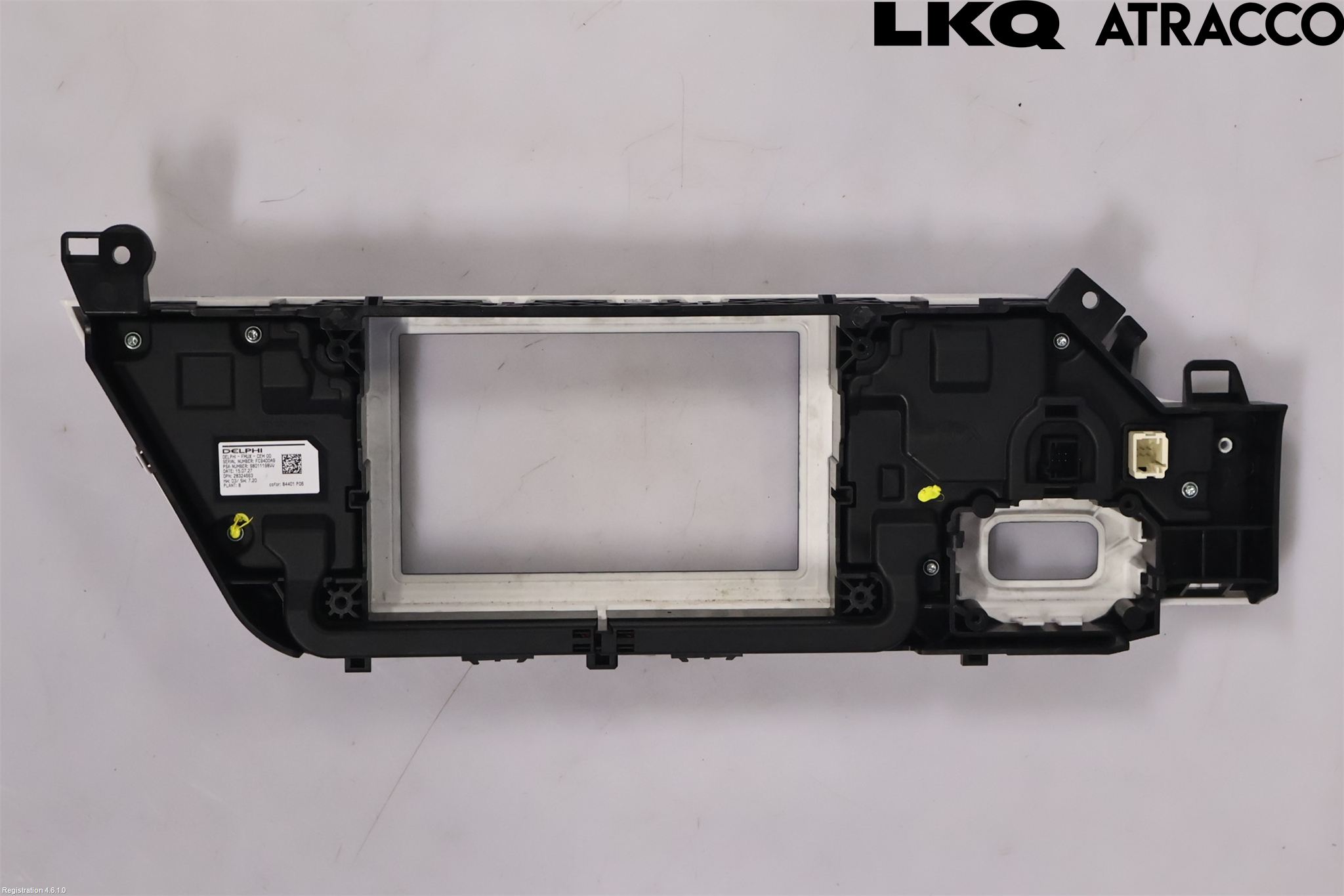 Citroen C4 GRAND PICASSO 14-18 Innr Radio Ramme