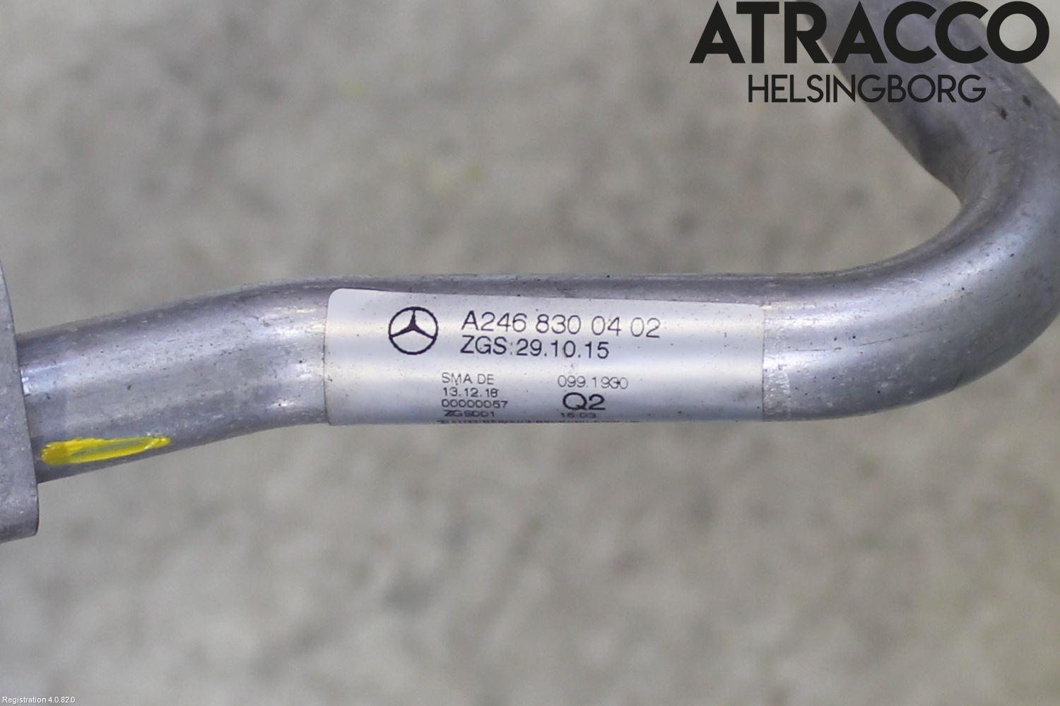 Mercedes-Benz MB CLA-KLASS (C117/X117) 13-19 Varme Ac Slange - Rør