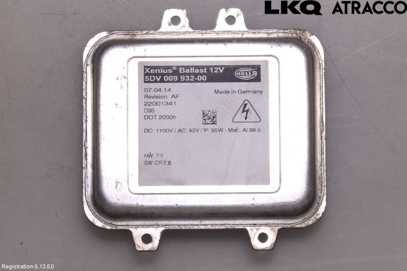 Opel INSIGNIA 09-16 Styreenhet Xenon