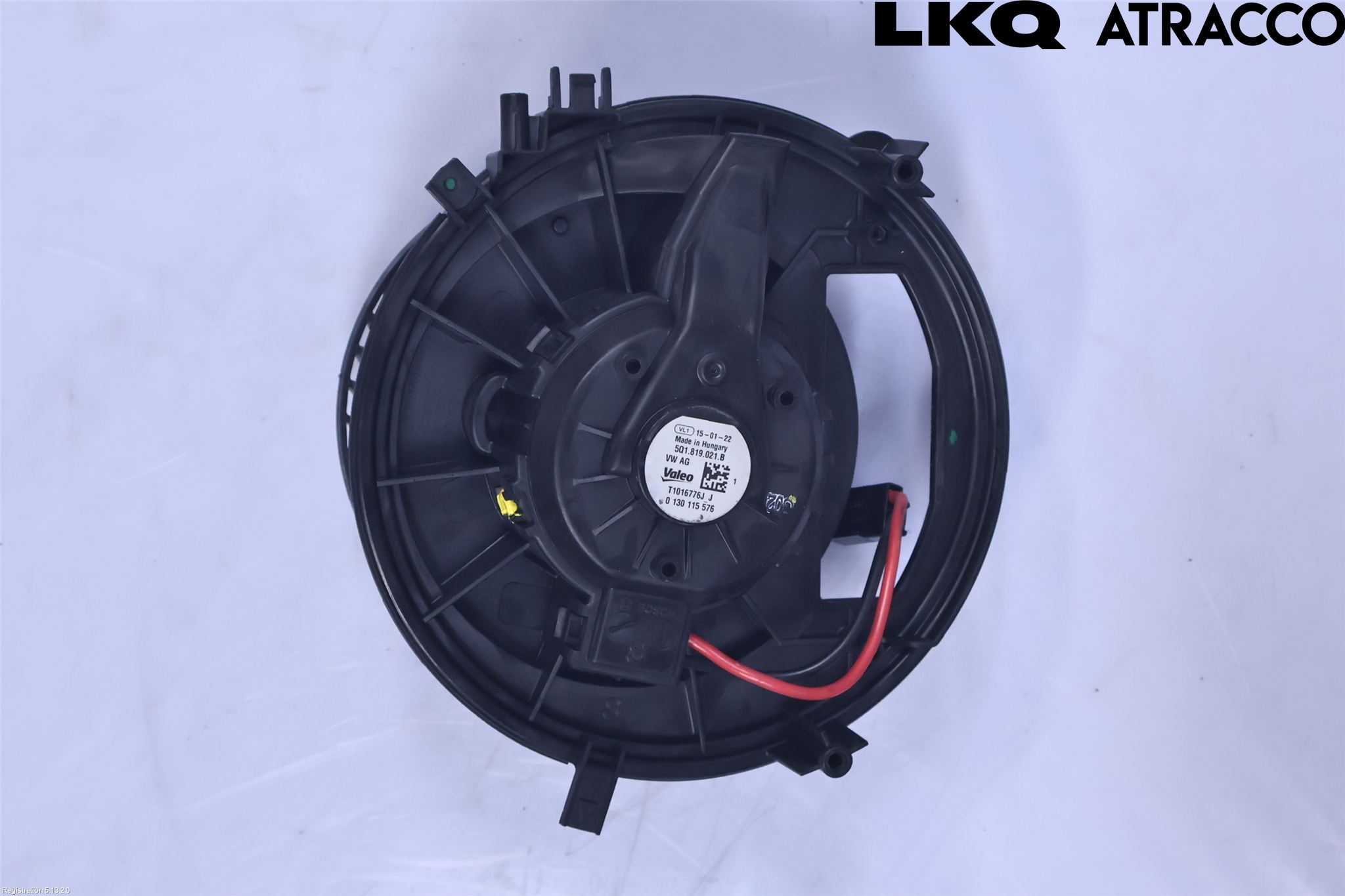 Volkswagen VW GOLF / E-GOLF VII 13-20 Varmeapparat Viftemotor