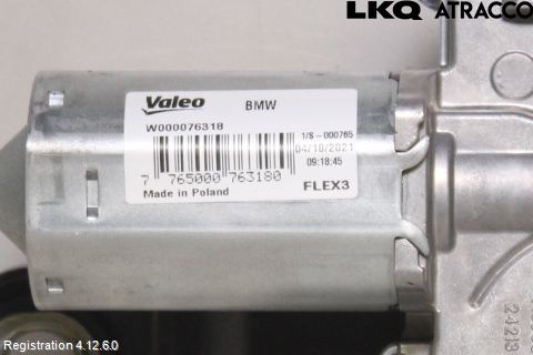BMW 5 G30/G31/F90 17-23 Viskermotor Bakluke