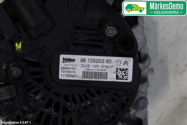 Peugeot 2008 13-20 Dynamo