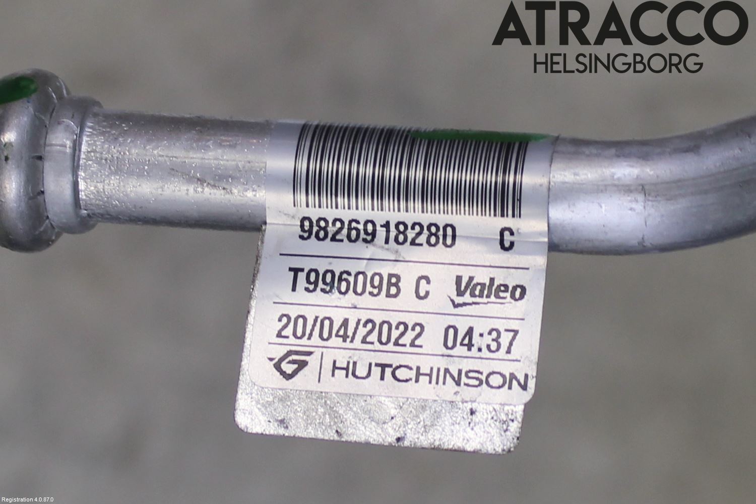Peugeot 208/E-208 20- Varme Ac Slange - Rør