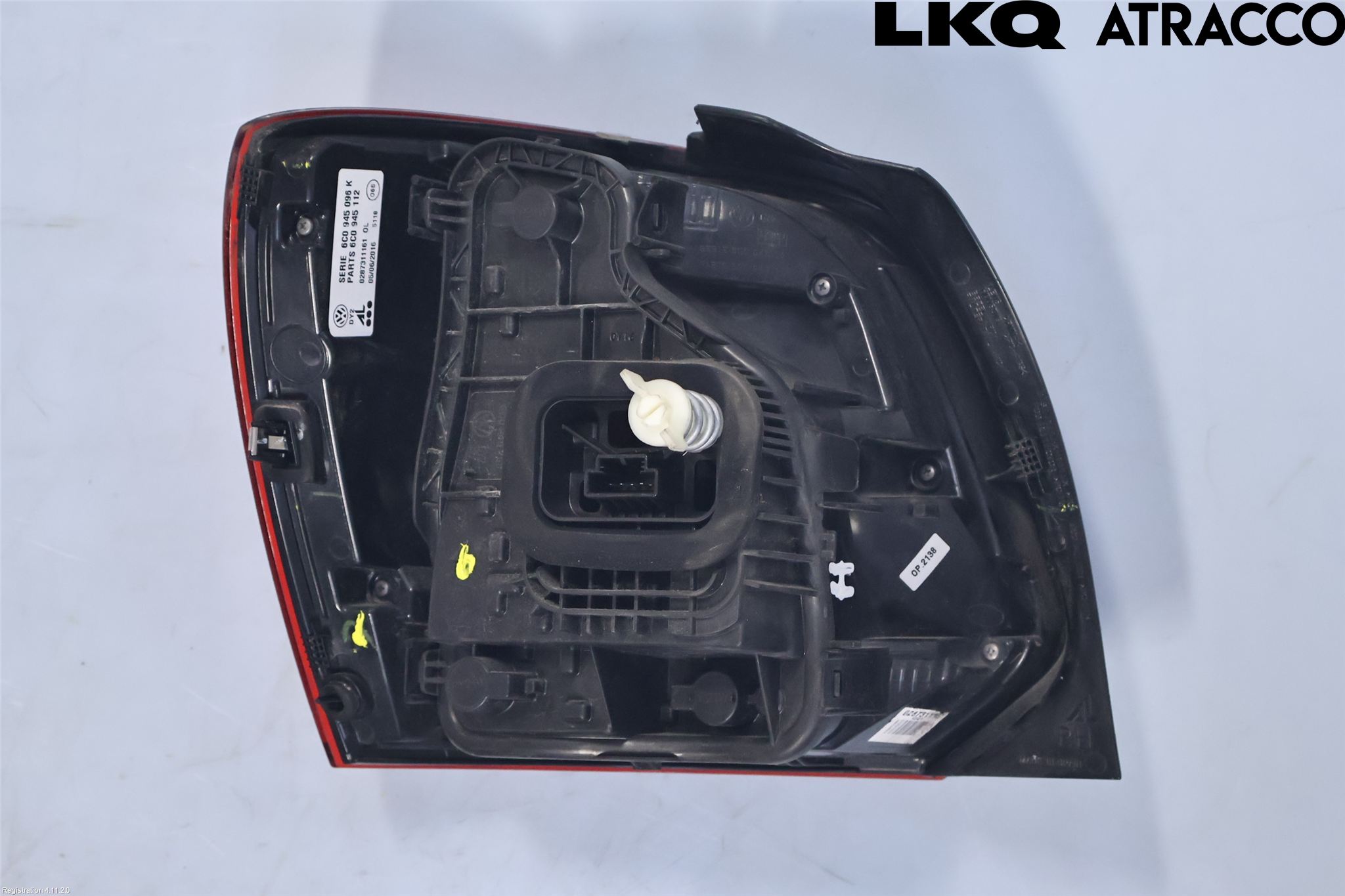 Volkswagen VW POLO 10-17 Baklykt Høyre