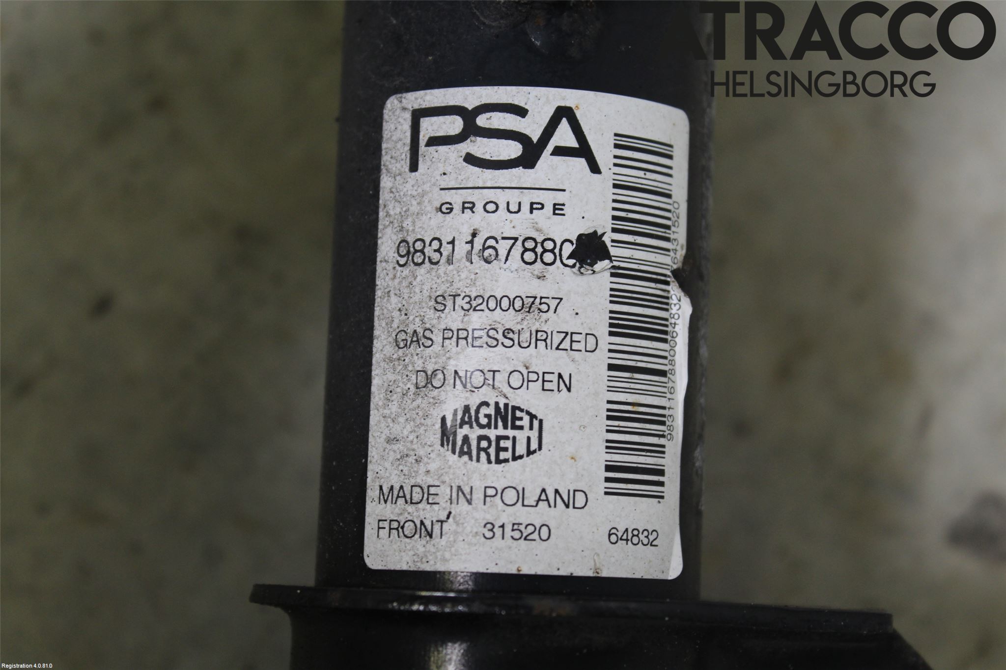 Peugeot 208/E-208 20- Fjærbein Foran Venstre