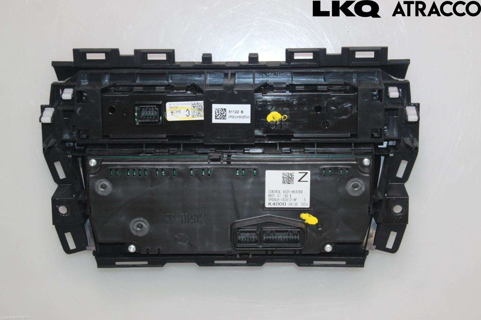 Mazda 3 III 14-19 Varme Ac Betjening-Display