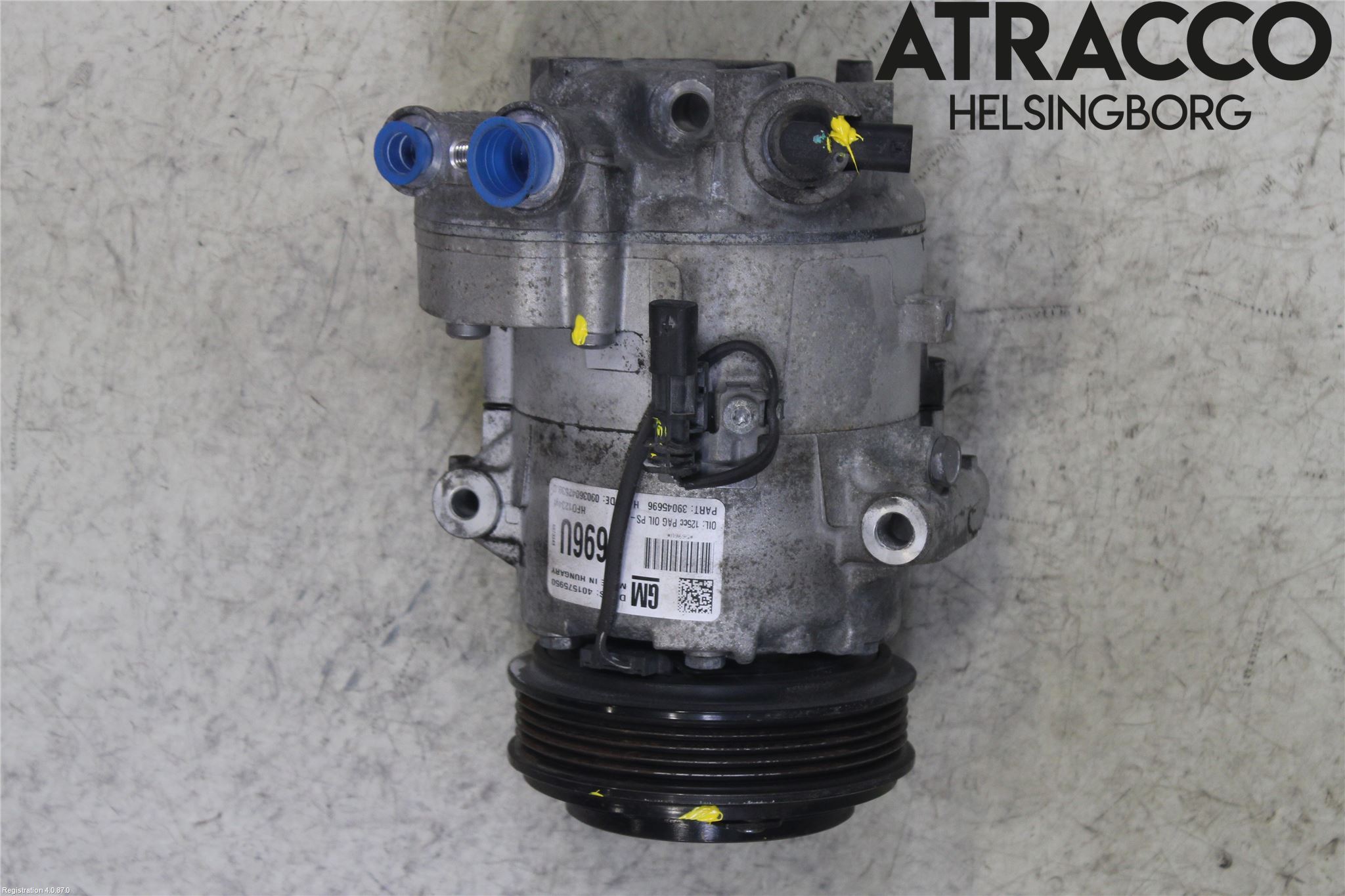 Opel ZAFIRA C 12-19 Varme Ac Kompressor