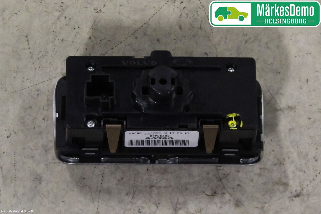 Volvo S60 14-18 Bryter Hovedlys