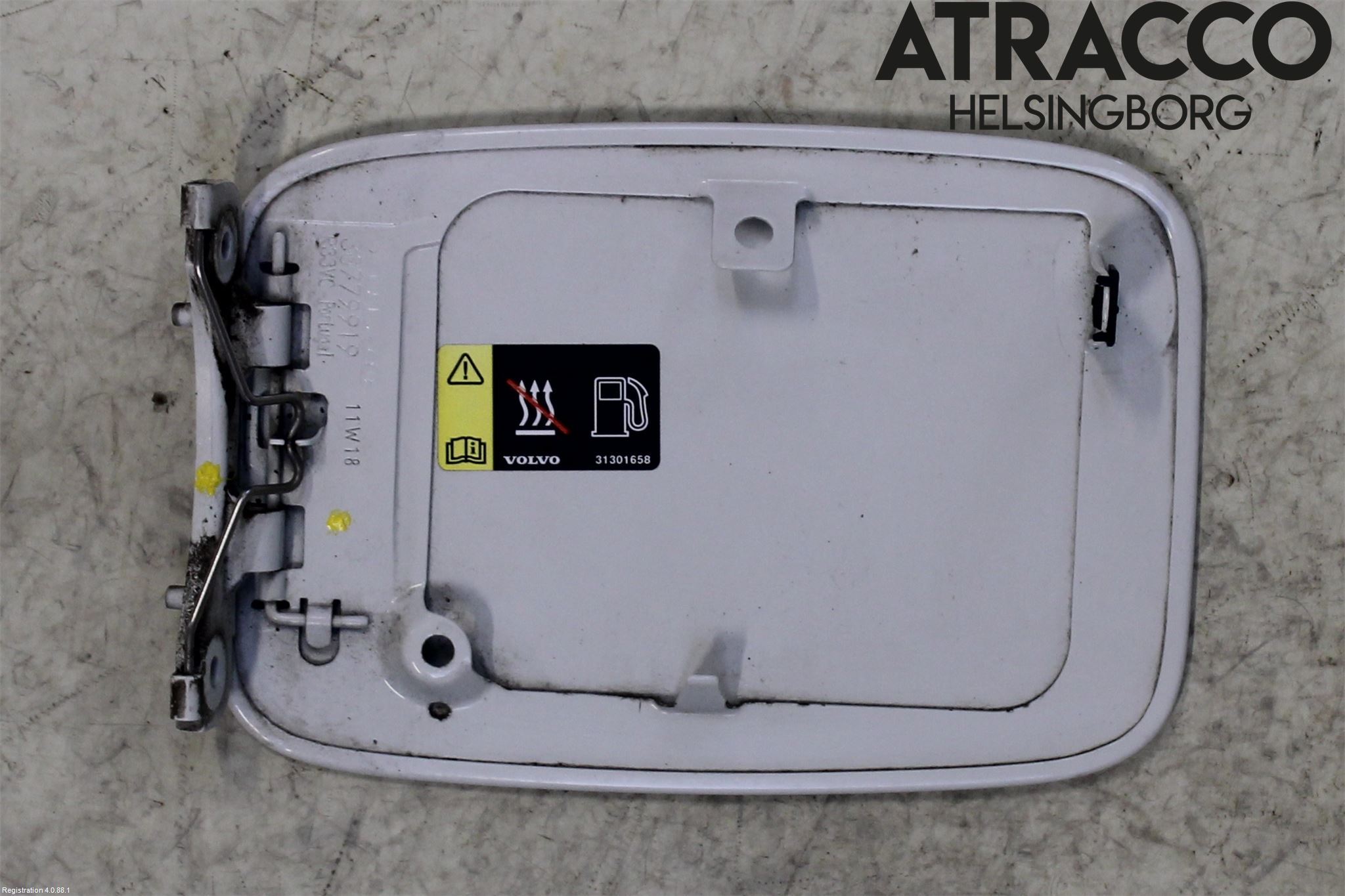 Volvo V50 08-12 Drivstoff Tankluke