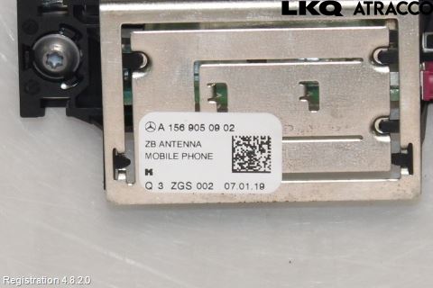 Mercedes-Benz MB AMG GT (C190/R190) 14-22 Stereo Antenne Radio-Tv