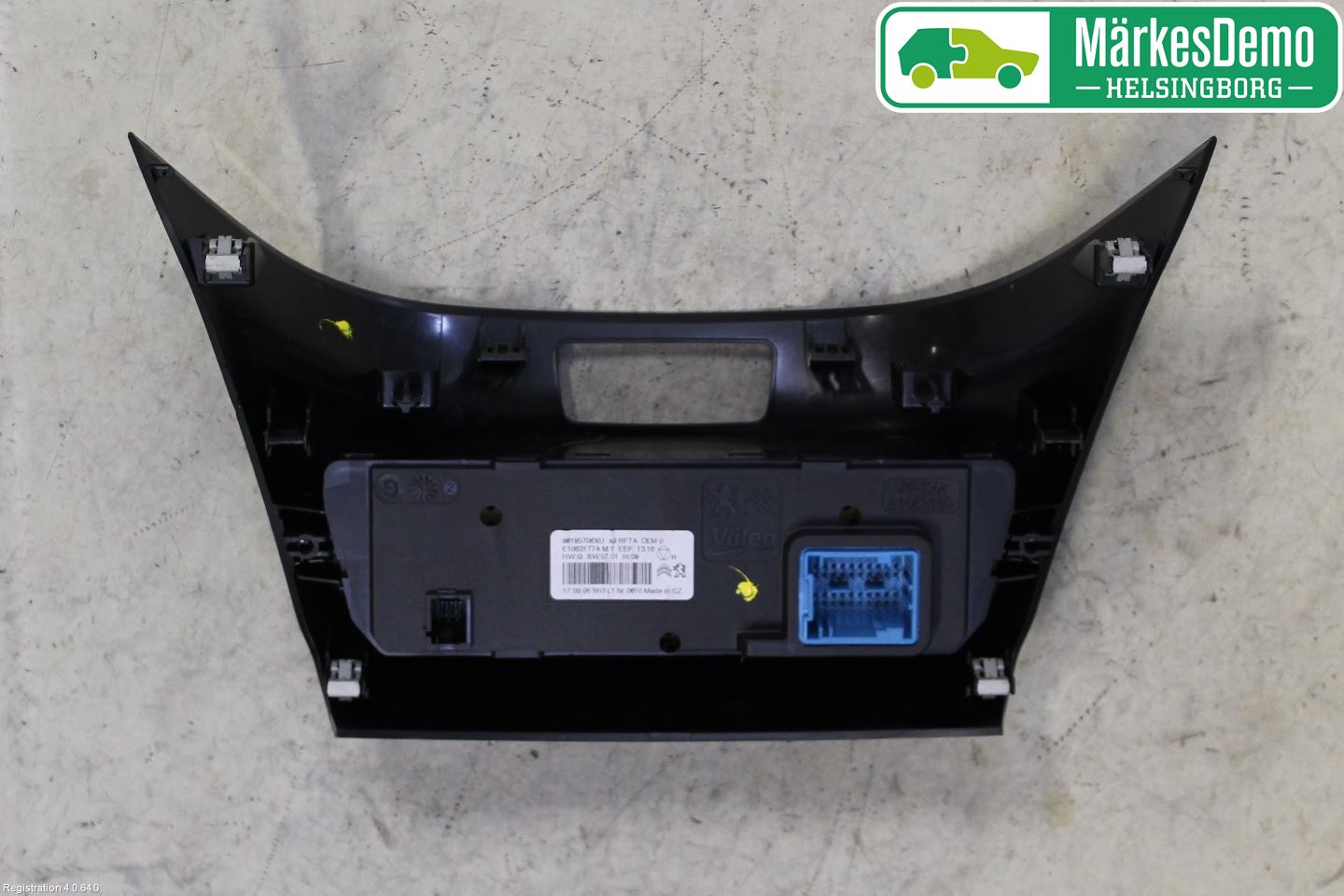 Peugeot 2008 13-20 Varme Ac Betjening-Display