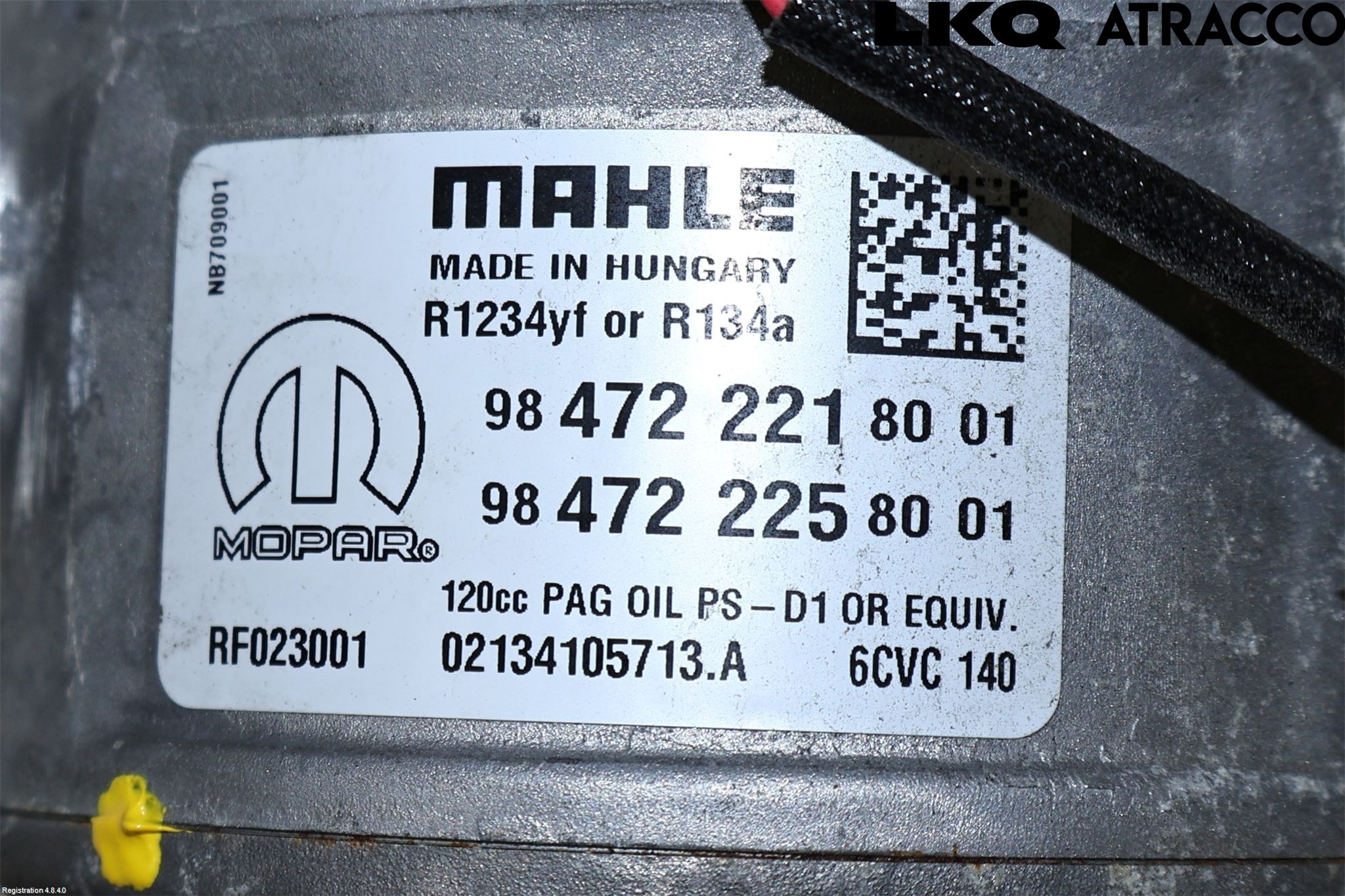 Peugeot 3008 17-24 Varme Ac Kompressor