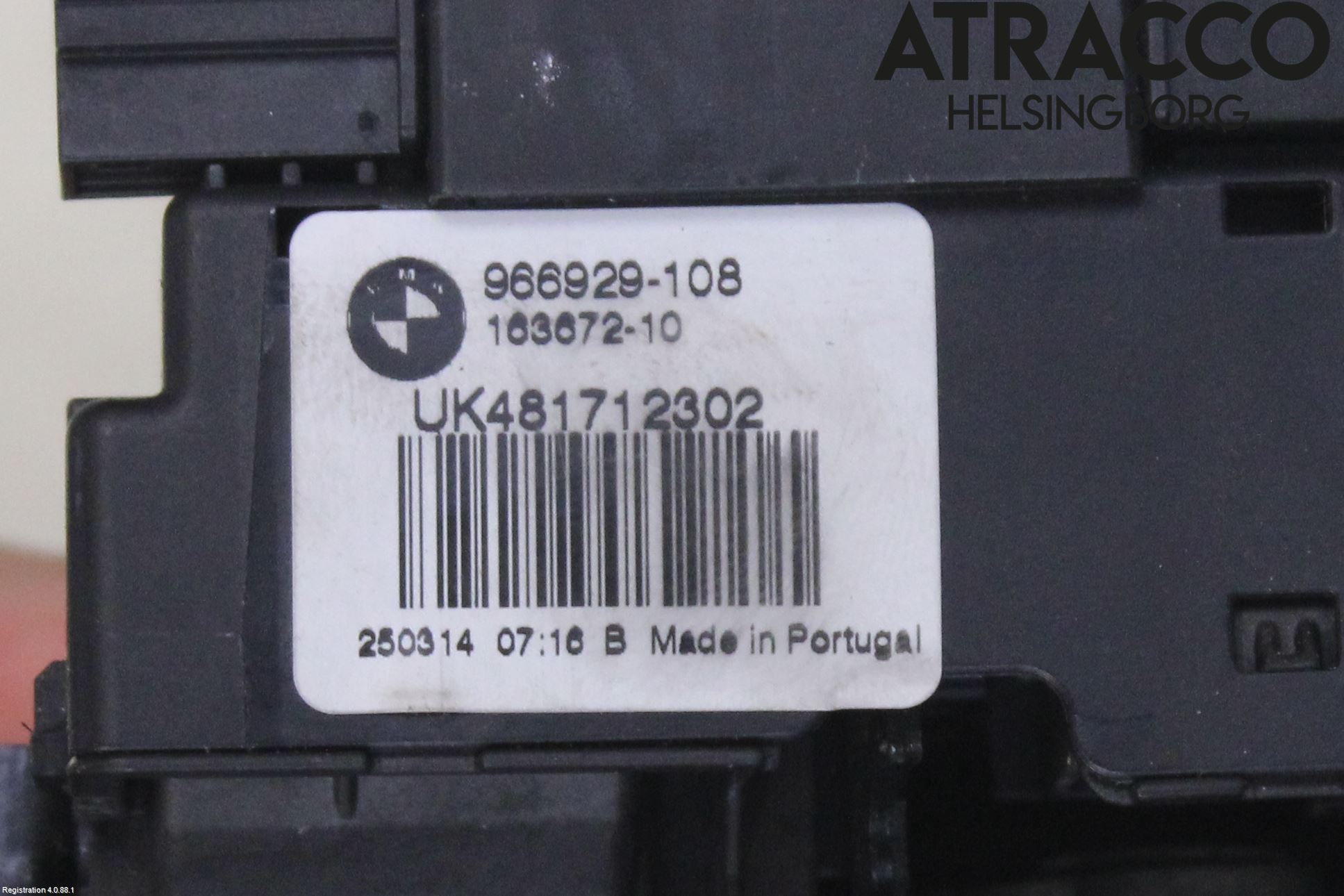 BMW 5 F10/F11/F18 09-17 Bakluke-Lokk Låsekasse