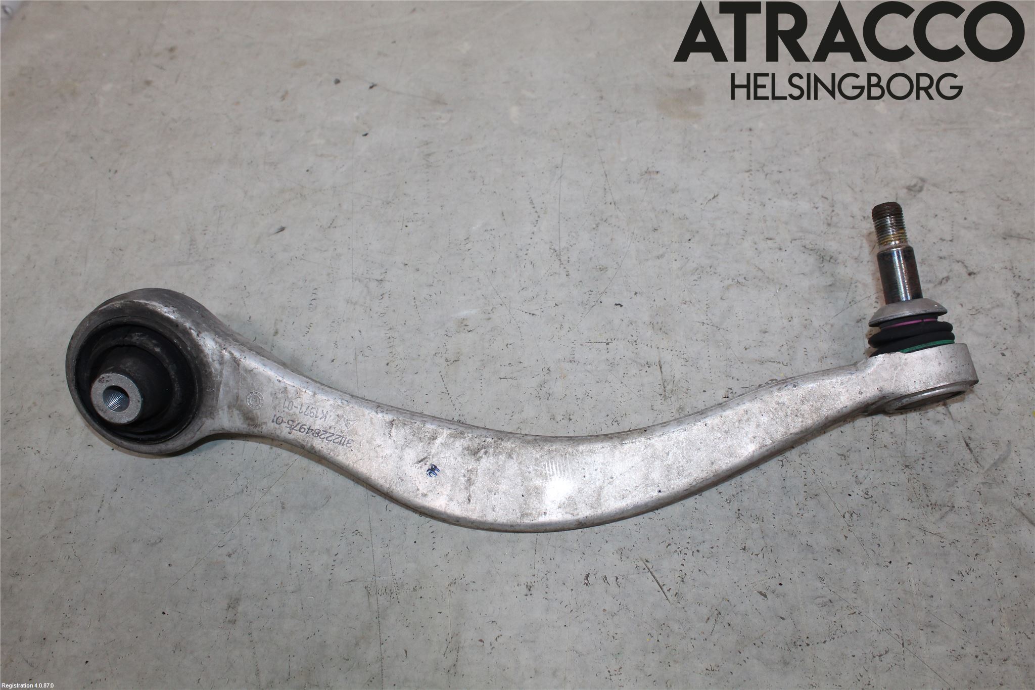 BMW 5 F10/F11/F18 09-17 Bærearm Foran Venstre Nedre