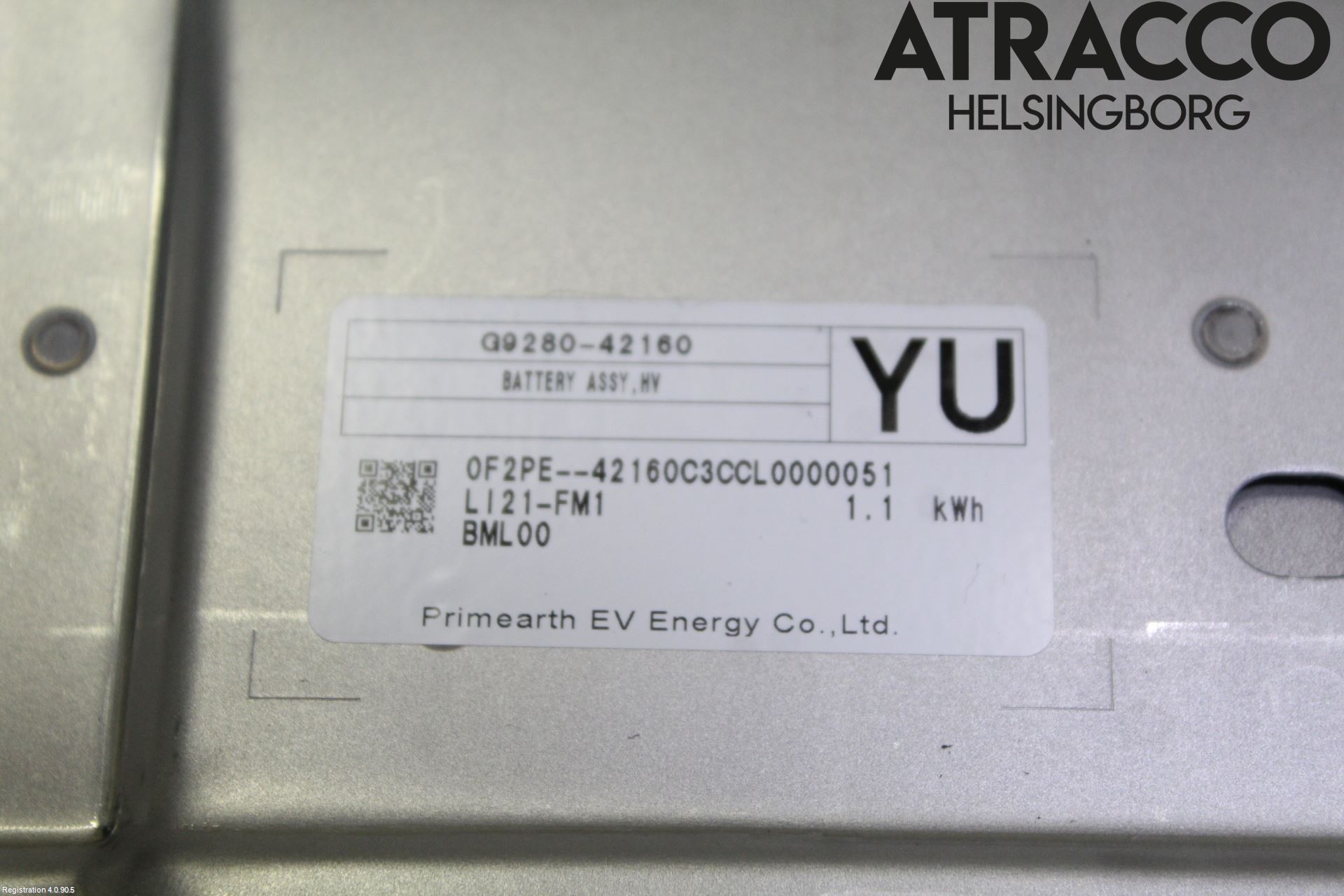 Toyota RAV4 19- Hybrid Batteri