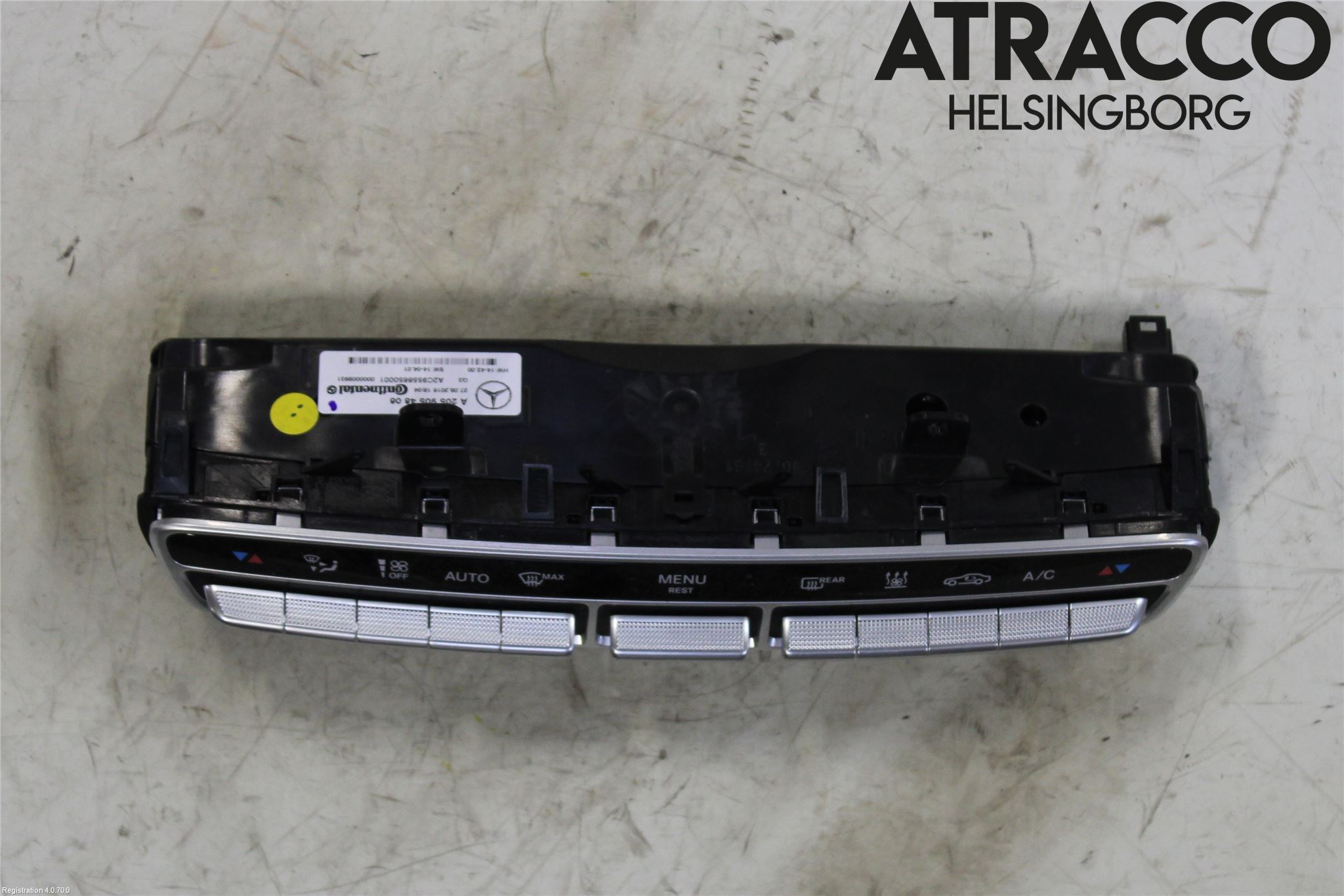 Mercedes-Benz MB GLC-KLASS (X253/C253) 15-22 Varme Ac Betjening-Display